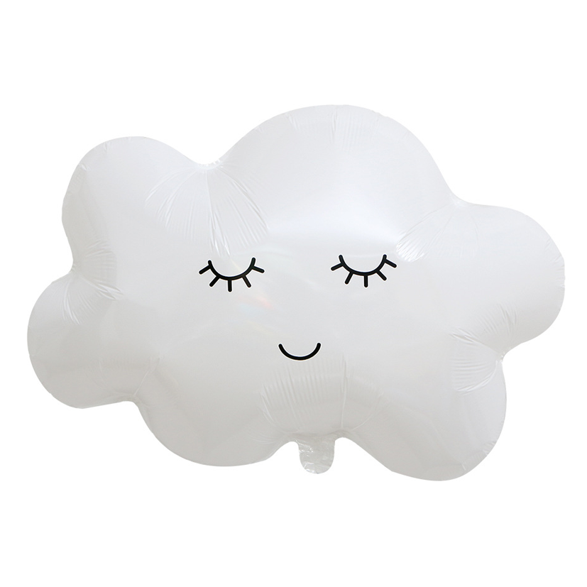 Велика повітряна куля-фігура "Хмарка" 75x60 см (B272023), Білий