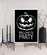 Постер на Хэллоуин Halloween Party 2 размера (02600)