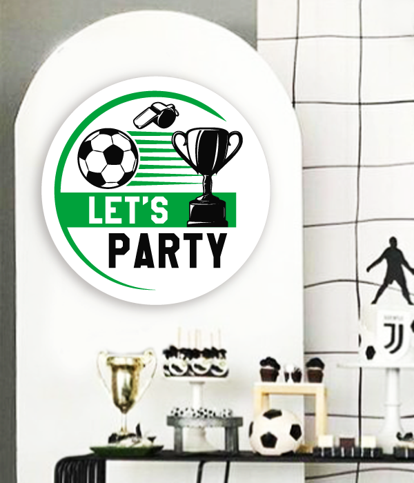 Табличка из пластика Let's Party 45  см (F70080)