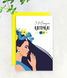 Листівка на 8 березня в українському стилі "З 8 березня, квіточка!" 10х15 см (04103)