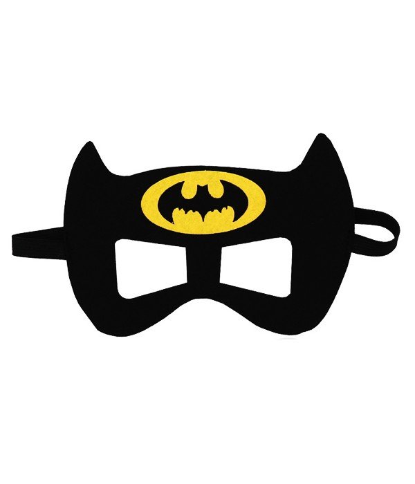 Дитяча маска супергероя "Бетмен" фетрова (020080)