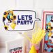 Фотобутафорія-табличка для фотосесії "Let's Party" (Т-14), Різнокольоровий