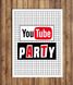 Набор для вечеринки в стиле Youtube "Youtube Party" (Y50), Разноцветный