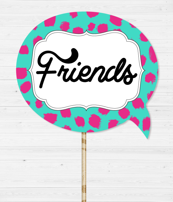 Табличка для фотосесії "Friends" (01849)