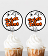 Топперы для капкейков на Хэллоуин "TRICK OR TREAT" 10 шт (H-81)